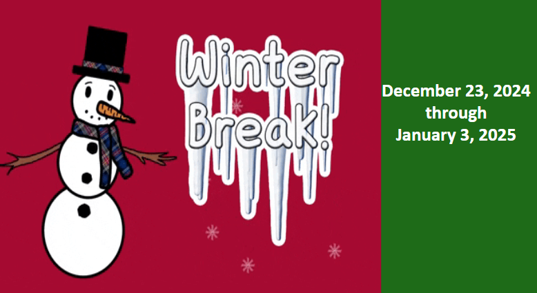  winter break dates